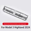 For Tesla Model 3/Y Highland Juniper 2025 Rear Center Console Air Outlet Cover Vent Outlet Dust Cover Car Styling Accessories