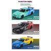 1/32 Scale GTR Skyline Alloy Car Model W/LED Lights & Sound Effects, Perfect Toy for Kids, Collectible Racing Car Display