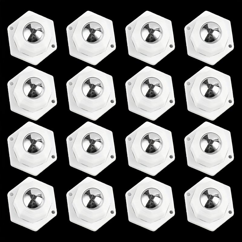 Ruedas para Mover Muebles de Alta Resistencia con Giro de 360 Grados, Rodamiento Suave para un Movimiento Fácil, Adecuadas para Muebles Pesados