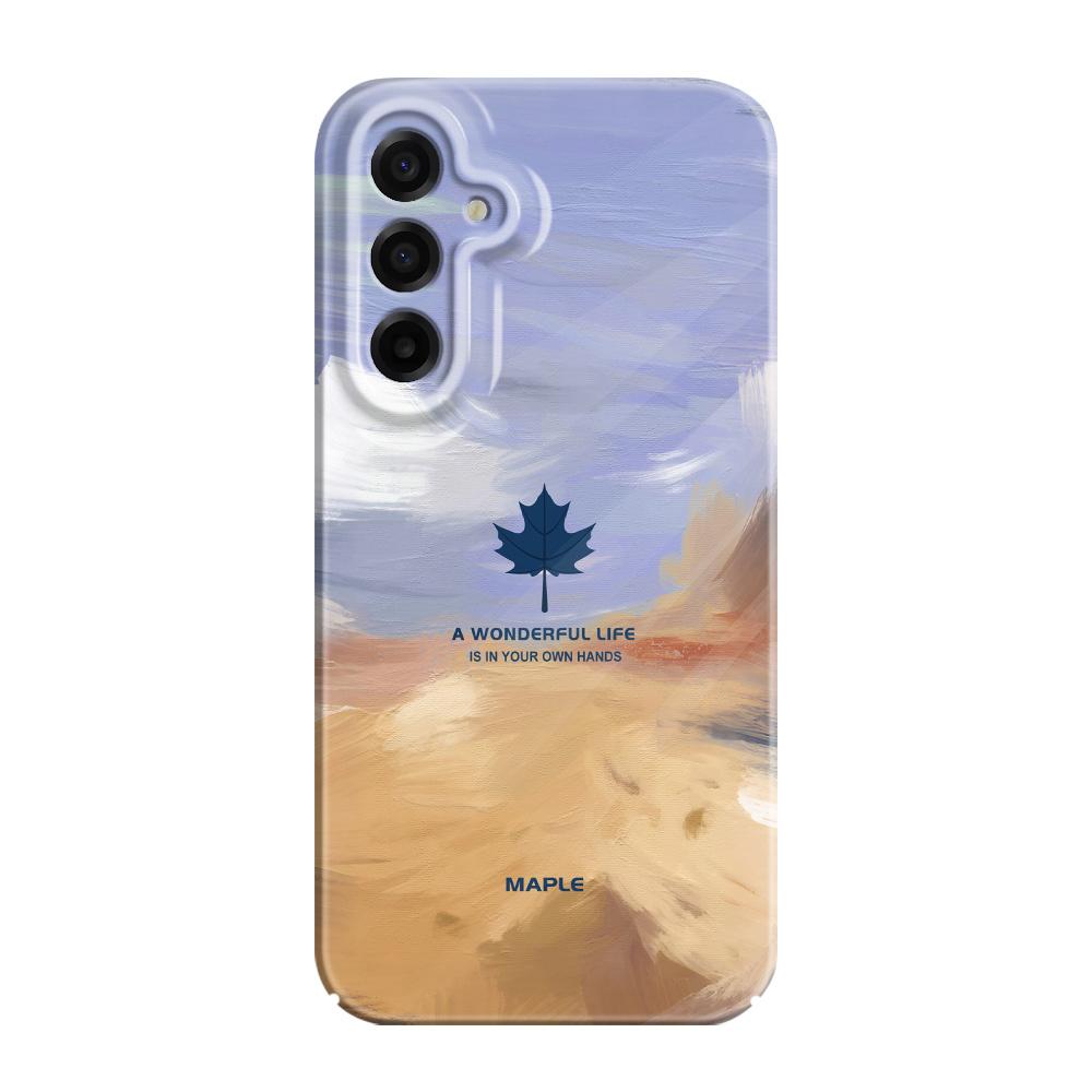 

Красочный чехол-накладка с кленовым листом для Samsung Galaxy A57 A37 A17 A56 A36 A26 A16 A06 A55 A35 A25 A15 A05 4G 5G Пленка Жесткий чехол Samsung A56