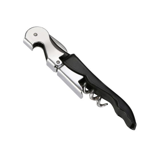 2Pcs Bottle Opener, Stainless Steel Lever Corkscrew, 3-in-1 Corkscrew Beer Bottle Opener And Foil Cutter, Home Bar Accessories