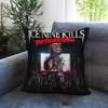 Hot Iice Nine Killses Cushion Cover Comfortable Reversible Pillow Cover Ideal for Car Sofa Bedroom  Beyond