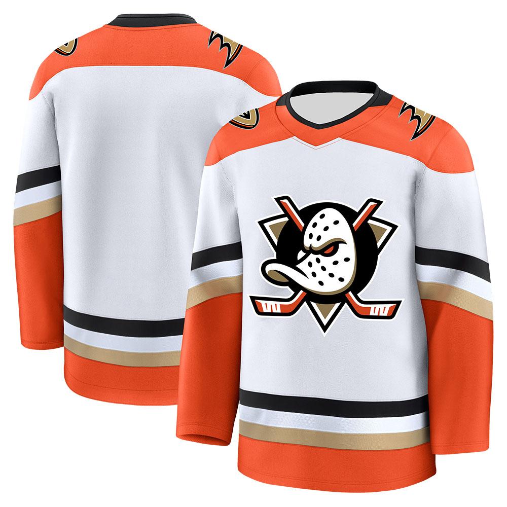 Anaheim Hockey Jersey Ducks Design Graphic Print Merch Unisex Streetwear Loose Long Sleeve Fashion Male T-shirt Casual Men Shirt