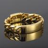 18mm Width ID Hip Bracelet Men Stainless Steel 316L Fashion Jewelry