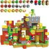 New DIY Magnetic Building Blocks Cube Mario World Model Cube Magnet Set For Children Architectural Toy Kids Birthday Gift 3+