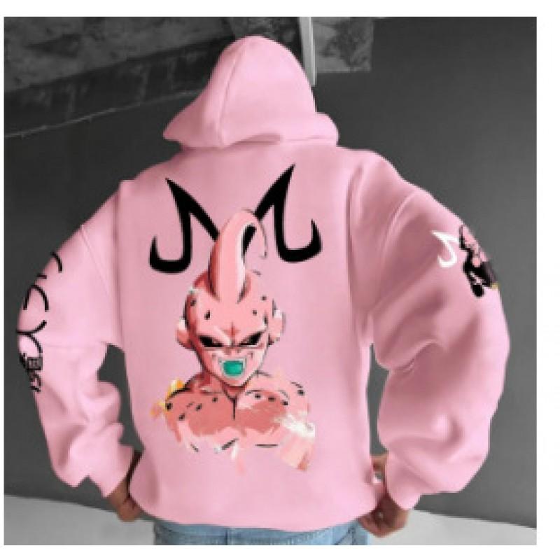 Dragon Ball Z Goku 3D Digital Print Hoodie Men Loose Fit Casual Sweatshirt