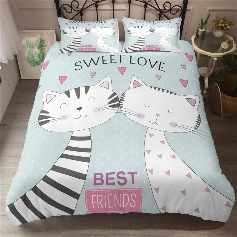 Cartoon Dinosaur Duvet Cover for Kids Boys Girls Wildlife Animal Print Polyester Quilt Cover Bedroom Decor Gift