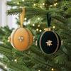 8cm Christmas Ball Ornaments Double Row Drill Pearl Flower Xmas Tree Hanging Ball Shatterproof Velvet Christmas Ball Decor