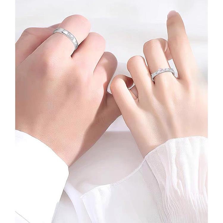 Der Kleine Prinz & Rose Partnerringe: Einzigartiges Design für Männer & Frauen - Ideales Geburtstagsgeschenk