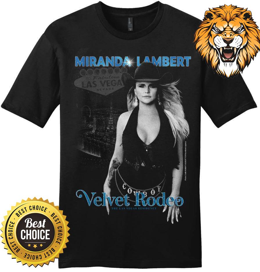 Velvet Rodeo The Miranda Lambert Men Black Shirt S-5XL Unisex T-Shirt L