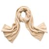 New Women's Cashmere Cable Knit Wool Scarf for Autumn and Winter
