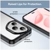For Honor 400 Pro 5G (Global) Phone Case WANLONFENG XC Series TPU Acrylic Cover with Tempered Glass (Big Lens Hole)
