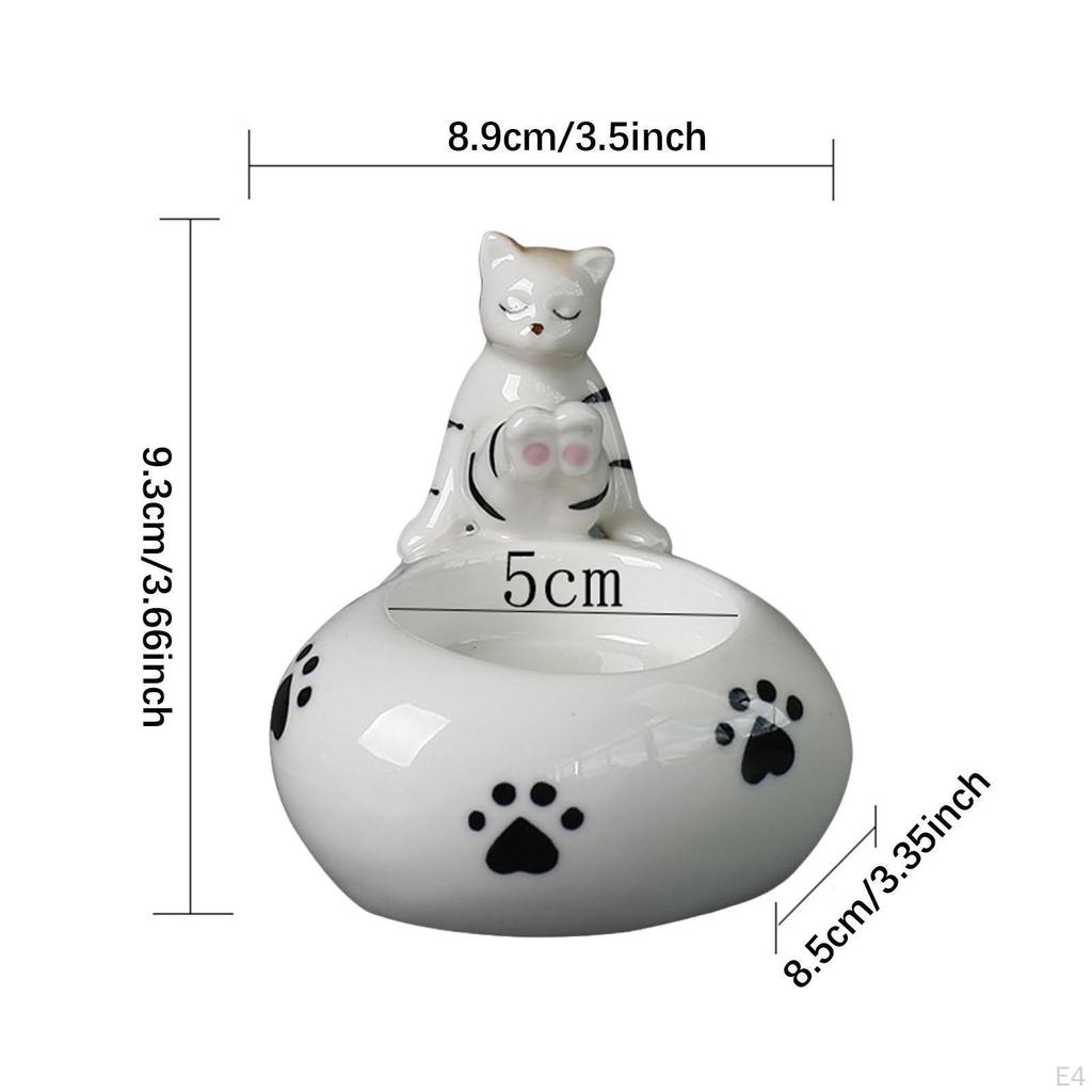 Sfeșnic pisică figura suport Tealight sculptură modernă decor de masă pentru bar living room petrecere