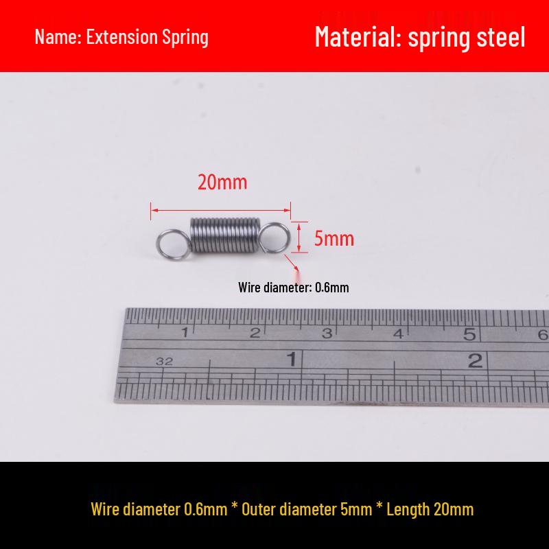 Stainless Steel Spring Hook for Microwave Oven Handle, Wire Diameter 0.6/0.7