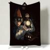 Anime OOver TThe GGarden WWall Throw Soft Warm Flannel Throw Blanket Multiuse for Sofa Bed Office Nap