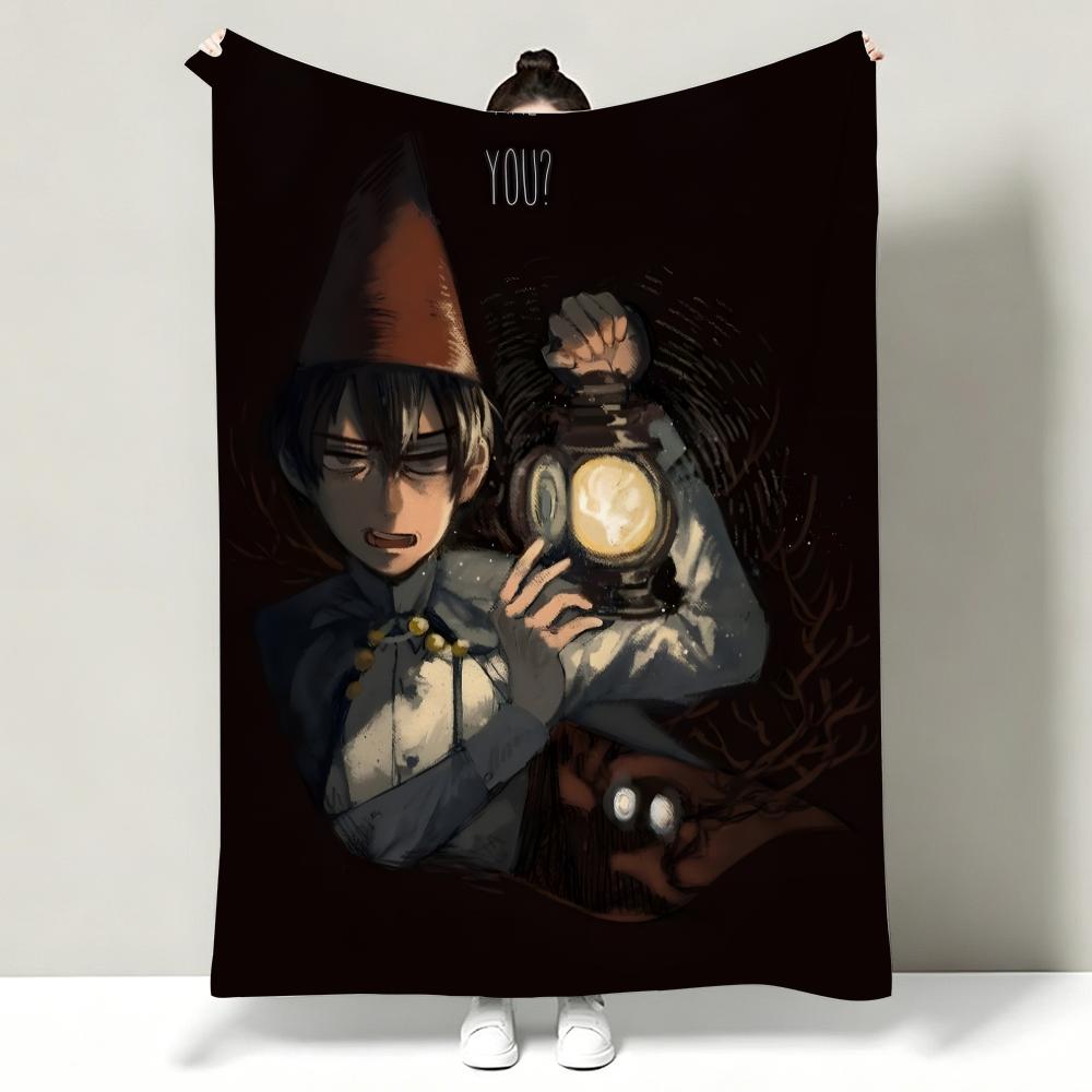 Anime OOver TThe GGarden WWall Throw Soft Warm Flannel Throw Blanket Multiuse for Sofa Bed Office Nap
