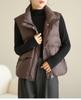 Women's Warm Long Sleeve Semi-High Collar Shirt - Autumn/Winter Style, Class A, 300g