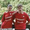 26-27 Neues Prag Slavia Fußballtrikot 3D-Druck Schnelltrocknendes Herren-Kurzarm-T-Shirt Familien-Matching