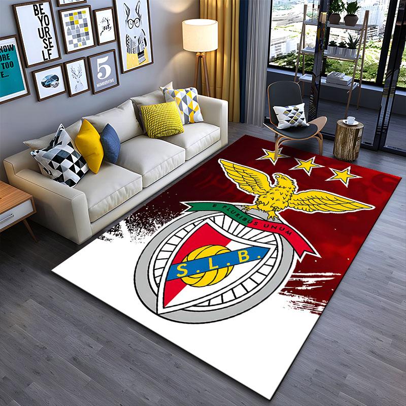 Red Eagle Emblem Carpet Design suitable as a non-slip mat for the living room or bedroom sofa