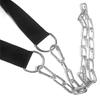 Training Neck Exerciser Padded Neck Builder Adjustable Chain, Neck Trainer Tool