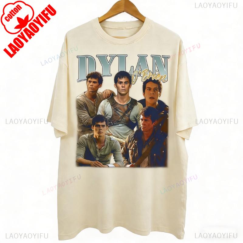 Vintage 90s Bootleg Style Retro Dylan OBrien Graphic Tshirt Gifts for Man and Women Unisex Casual Style TShirt Shortsleev