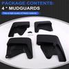 Black Plastic Car Mud Flap Set for 2023-2025 Feng
