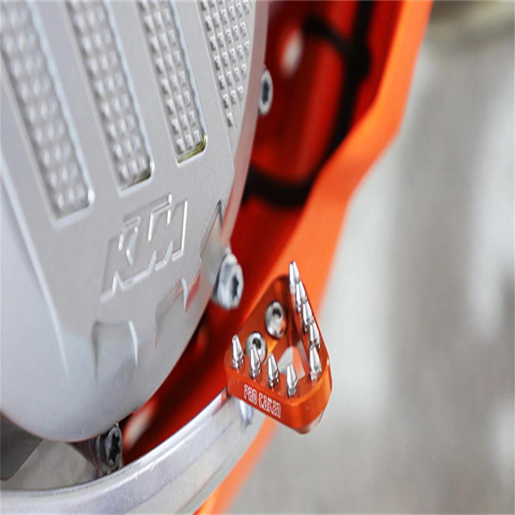 Rear Brake Pedal Step Tip Plate For KTM SX SXF EXC EXCF XCW XCFW XC XCF For Husqvarna TC TE TX FE 125 150 250 350 450 2017-2022