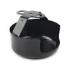 Motorcycle Horn Cover Black Steel For Harley Davidson 1991-2007 2008 2009 2010 2011 2012 2013 2014 2015 2016 2017 Big Twin 45/8"