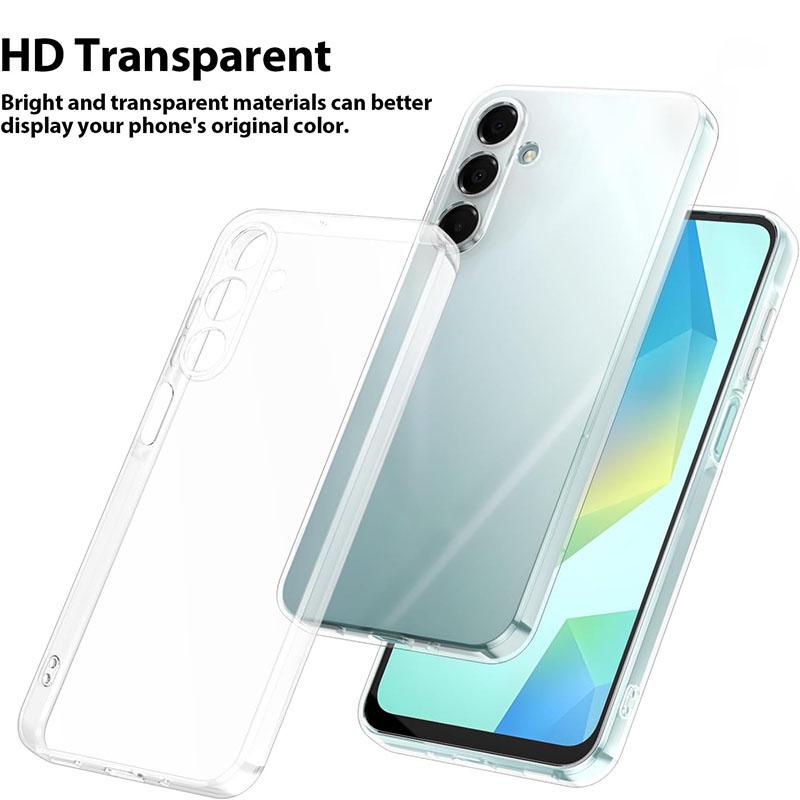 Ultra Thin Soft Case For Samsung Galaxy A17 A07 4g 5g Transparent Silicone Clear Shockproof Back Cover A 17 07 Shell Slim Fundas