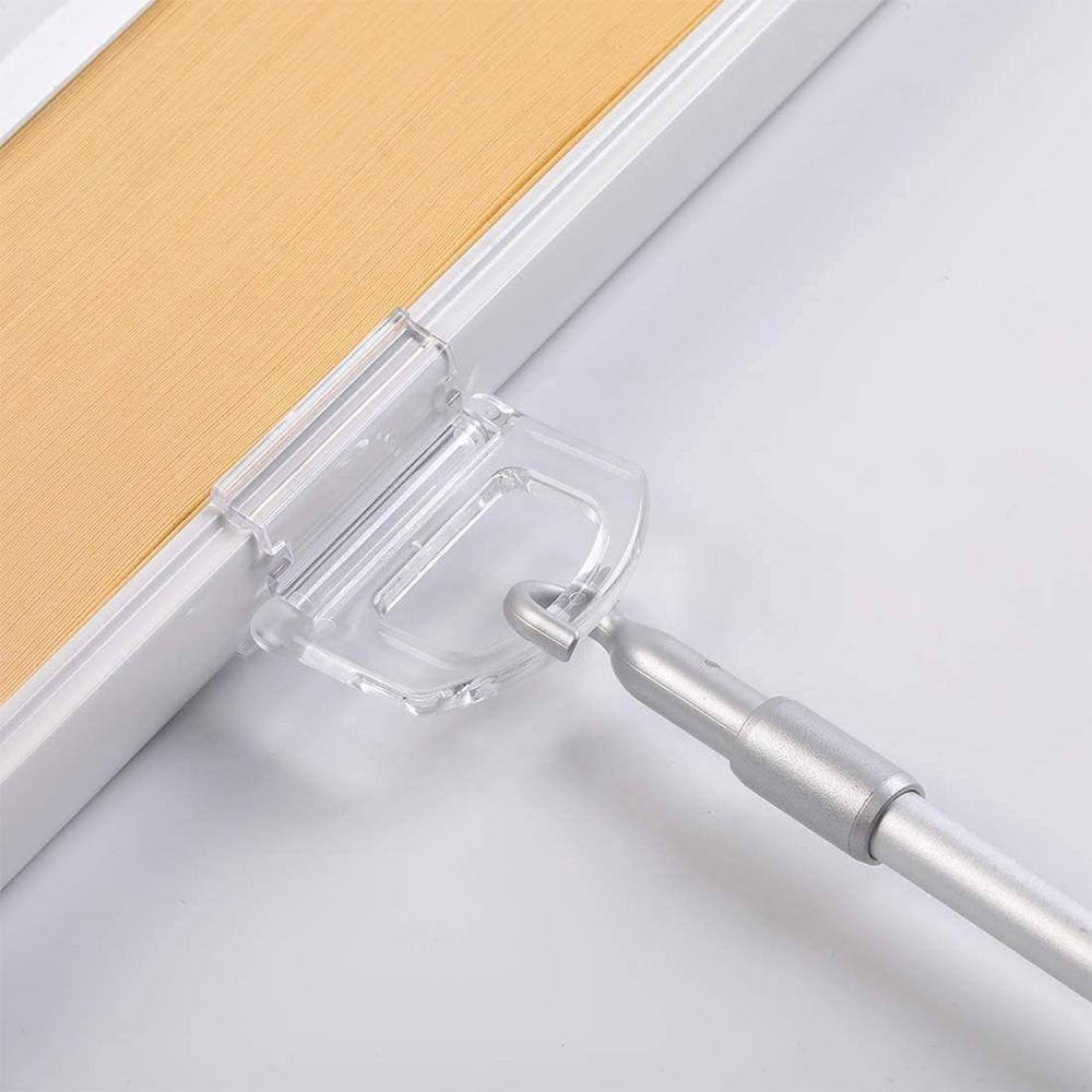 Pértiga de Extensión para Persianas Inalámbrica Palo Abresotanos de Ventana Bastón Telescópico Ajustable Herramienta para Cortinas para Sotano Cortinas de Ropa Subir