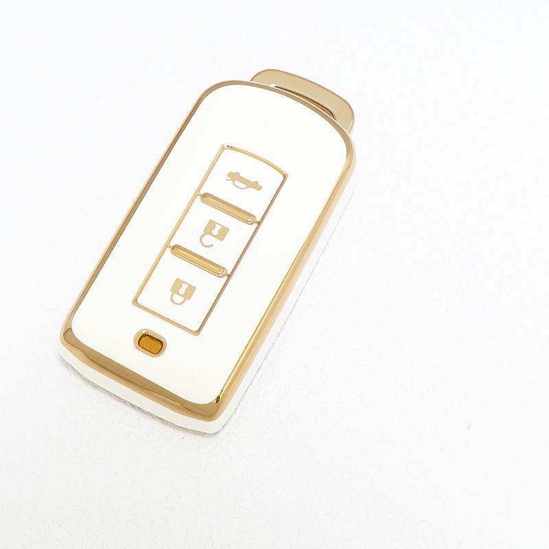 Fashion TPU Car Key Case Cover For Mitsubishi Pajero Eclipse Cross Xpander Outlander ASX Montero Keyless Protector Accessories