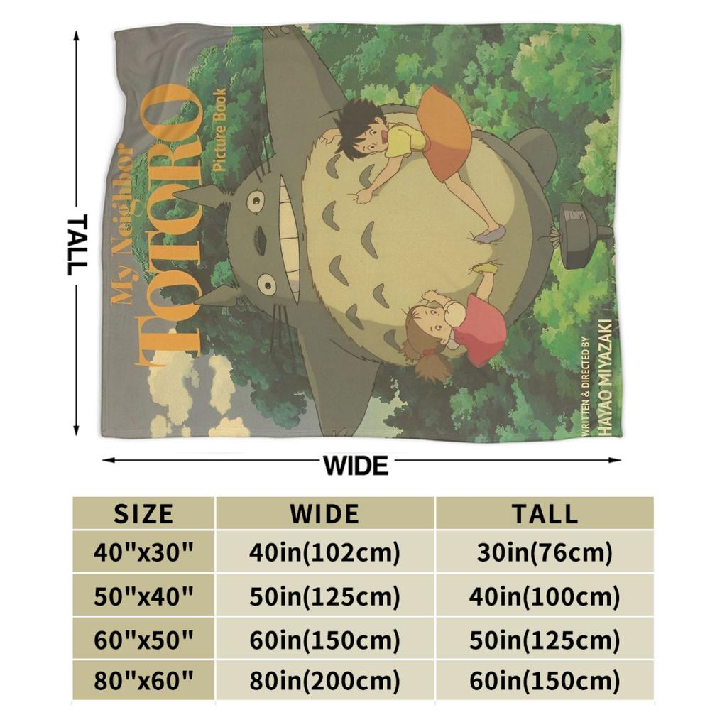 Cartoon Funny Cute T-Totoros Knitted Blankets Flannel Throw Blanket Bed Sofa Personalised Lightweight Bedsprea,