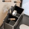 Punch Free Suction Cup Hair Dryer Holder Carbon Steel Hairdryer Stand Hair Dryer Bracket  Bathroom