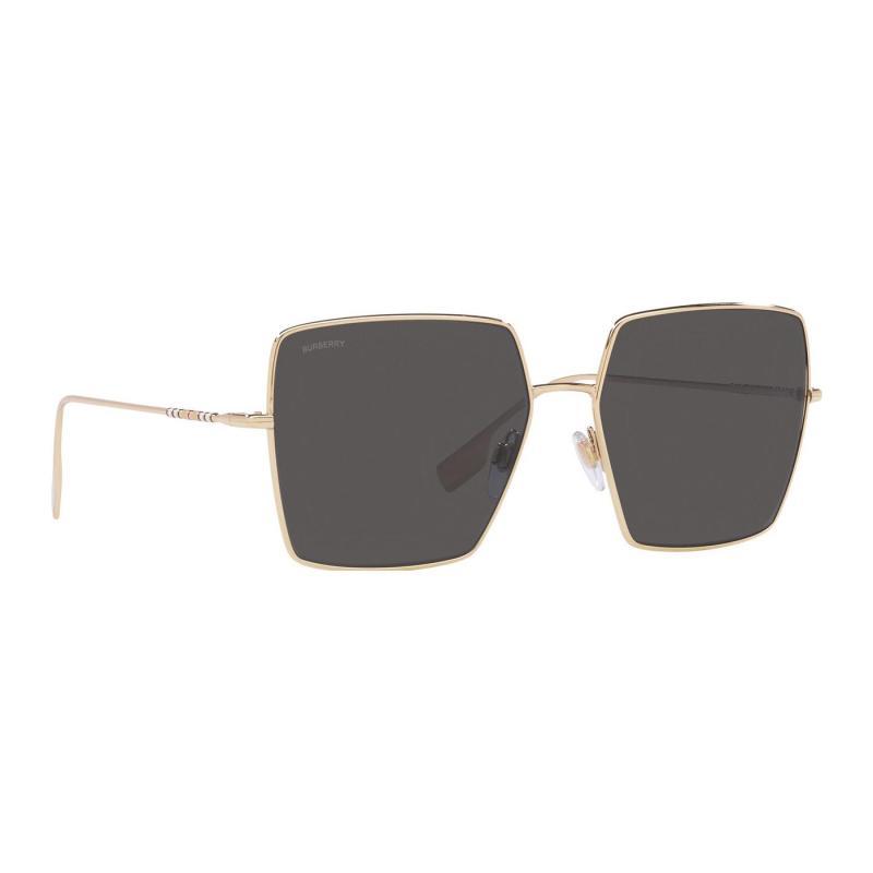 Burberry Minimalist Metal Irregular Metal Unisex Brown
