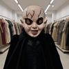 Halloween Horror Devil Pumpkin Mask Funny Cosplay Demon Terror Roleplay Mask for Carnival Party Costume Props