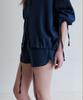 Lounellain Positano Tencel Linen Shorts_Dark Navy