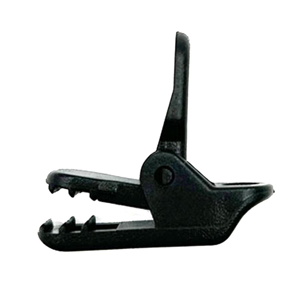 Camping Tent Tighten Lock Grip Clamp with Carabiner for Outdoor Tarp Awning Clamp Clips Camping Tent Snaps Hangers Clip