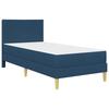 Bed Frame Blue 80 x 200 cm Polyester
