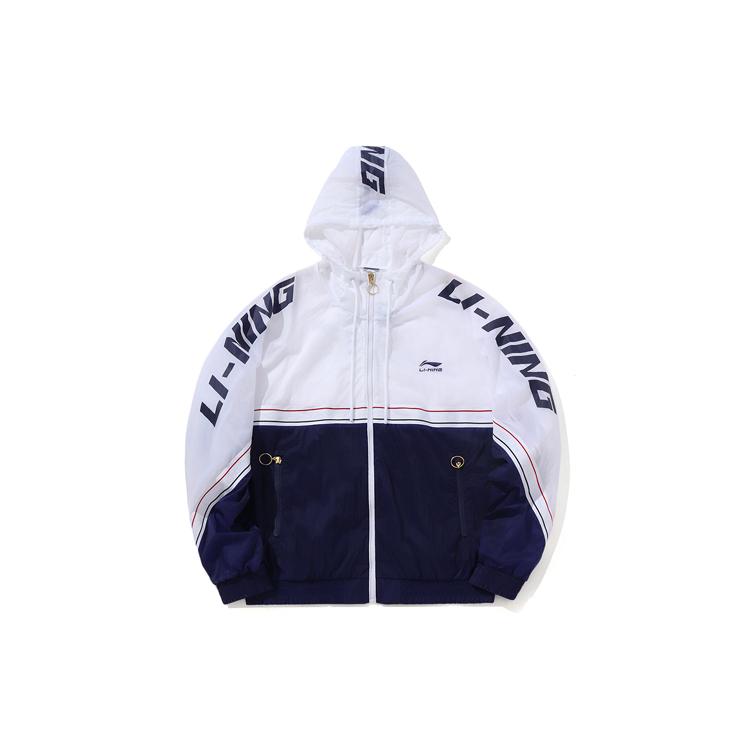 Куртки Li Ning Унисекс Синие С капюшоном Средняя Другие AFDP125-4 S