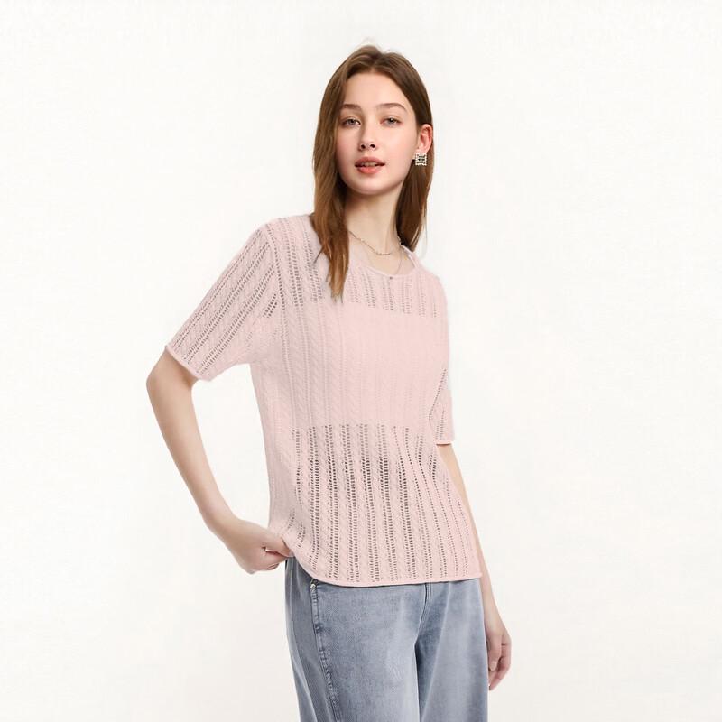 Women's Fashion Hollow-Out Knit Top
