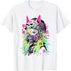 Punk Harajuku Fashion Funny Meme Cat Girl Fashion Graphic Print T-shirt Men Women Oversized Short Sleeve Streetwear Hip Hop Fashion O-neck Cotton Top