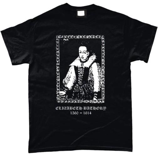 Elizabeth Bathory T Shirt Countess Hungary Vampire Dracula Music Metal Goth G328