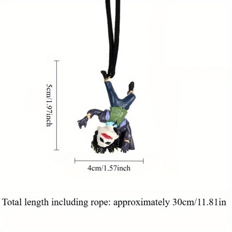 Clown Car Resin Pendant,Creative Automotive Supplies,Car Decoration Rearview Mirror Cartoon Pendant,Christmas and Halloween Gift