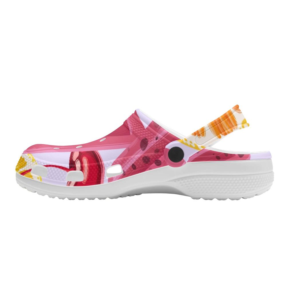 Fashion Printed EVA Clogs Women Men Flexible Lightweight Slip On Summer Sandals Casual Shoes Soft Footwear Soft Daily Wear