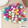 30/50Pcs Fun Mixed Surprise Capsule Egg Toys Transparent Eggshell Mixed Toy Birthday Party Favor Rewards Pinata Filler Gifts