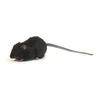 Hansa Plush Black Rat Black W5cm H6cm D12cm