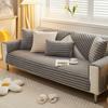 Living Room Anti-slip Couch Sofa Cover  Autumn Nordic Stripe Woolen Sofa Cushion Cover Slipcover Funda