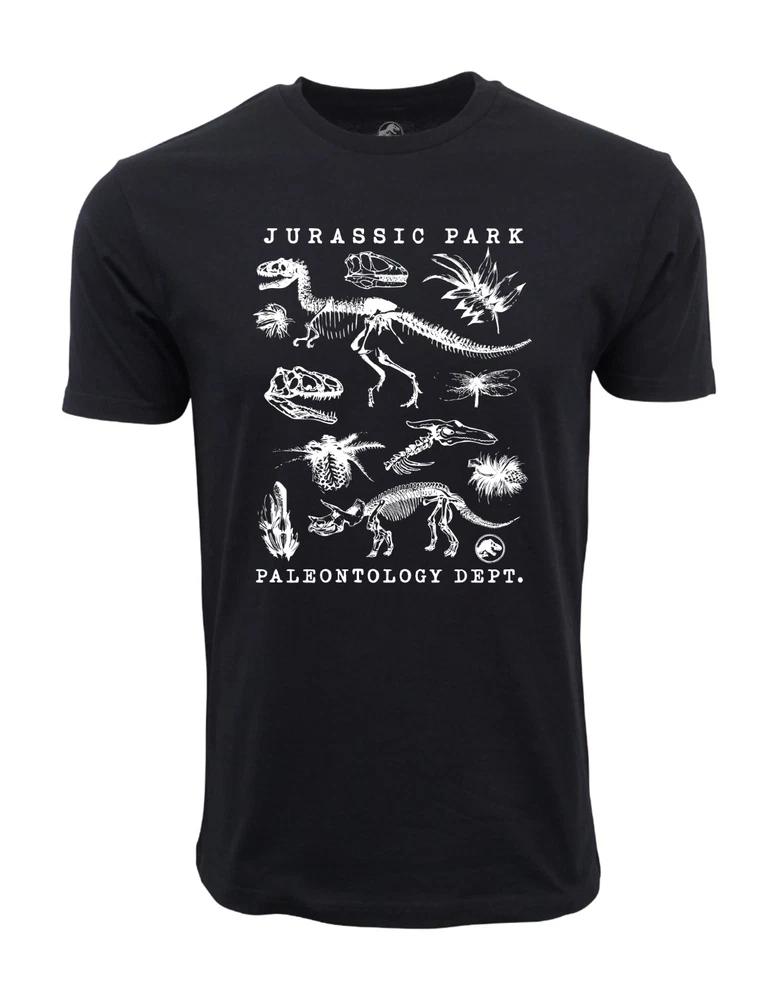 Jurassic Park Paleontology Dept Graphic T Shirt S