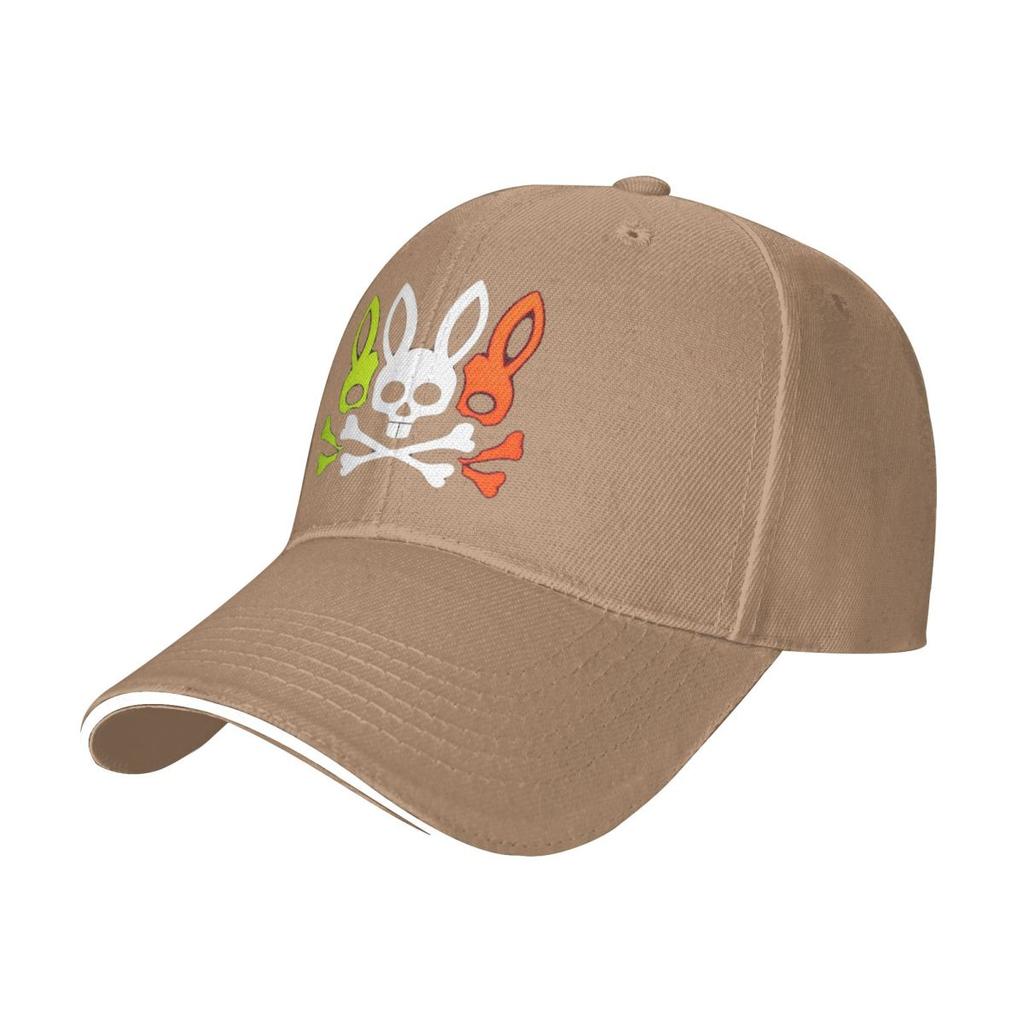 Green White Orange Skeleton Rabbits Cartoon Camping Baseball Caps Men Bunny Unisex Male Beach Golf Hat Hip Hop Trucker Cap