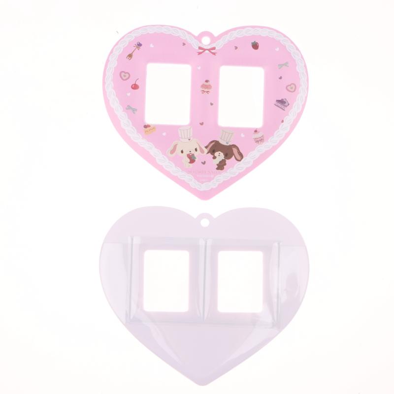 Photocard Holder With Keychain Cute Pendant Idol Album Photo Card Sleeves Id Bus Bank Credit Card Protector